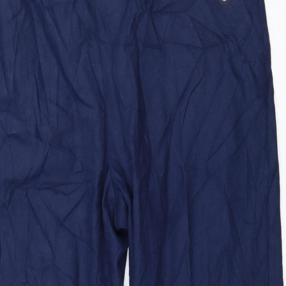 Per Una Womens Blue   Trousers  Size 14 L29 in