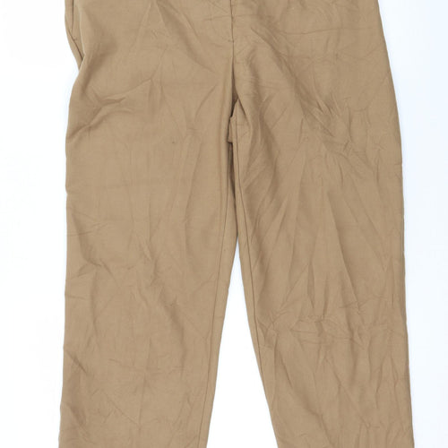 Zara Womens Brown   Trousers  Size 34 in L26 in