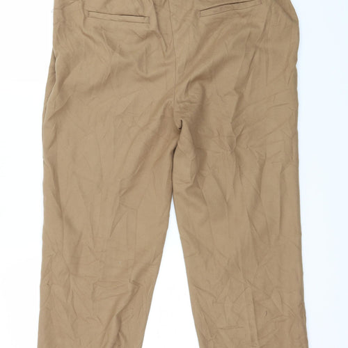 Zara Womens Brown   Trousers  Size 34 in L26 in