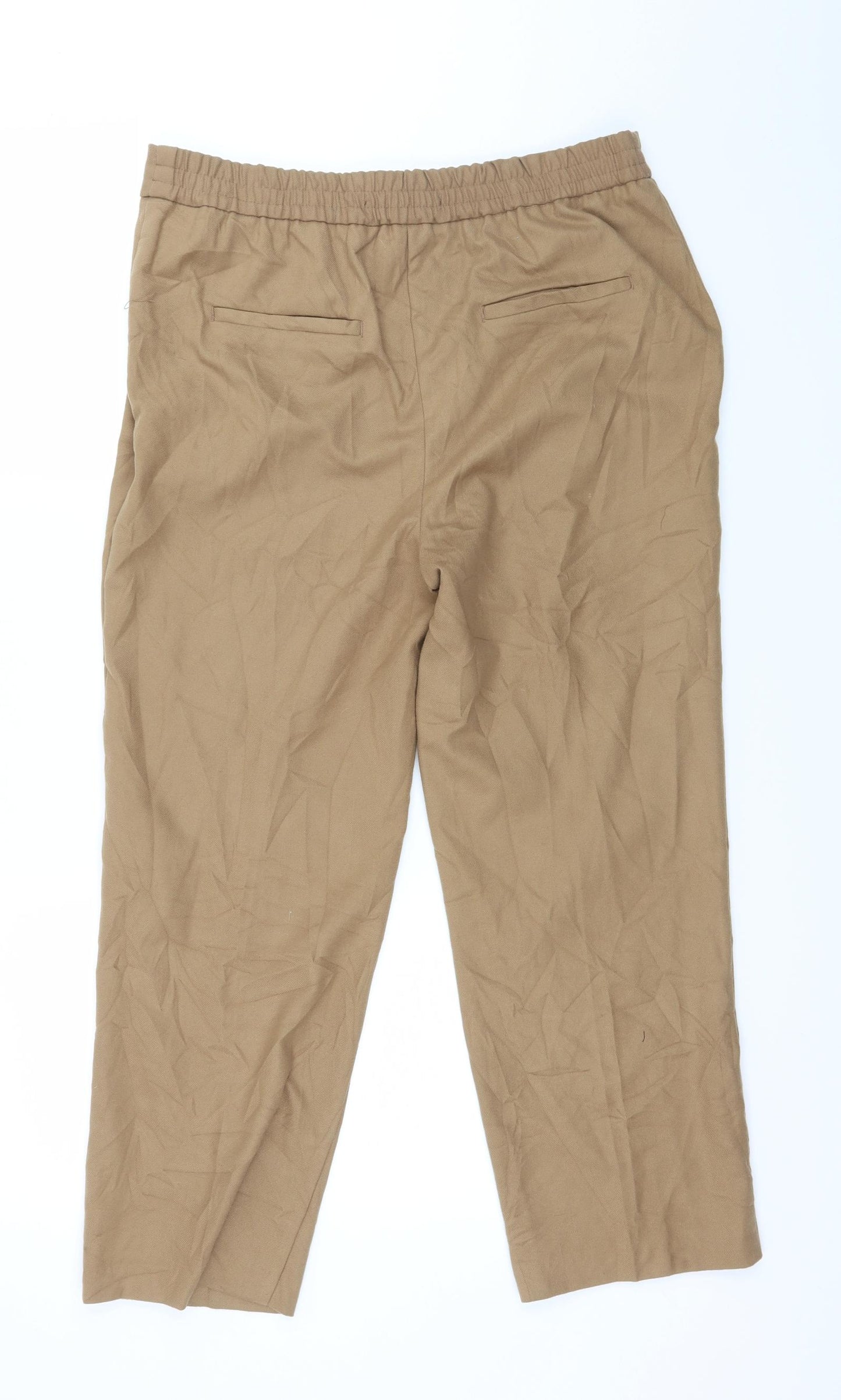 Zara Womens Brown   Trousers  Size 34 in L26 in