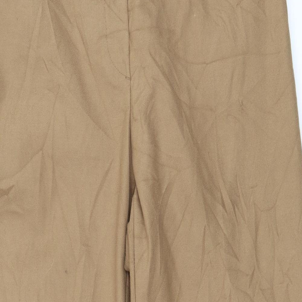 Zara Womens Brown   Trousers  Size 34 in L26 in
