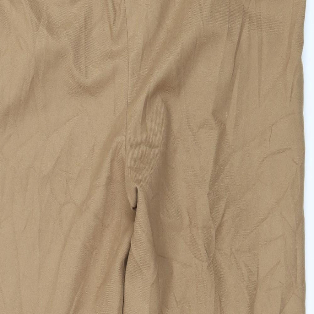 Zara Womens Brown   Trousers  Size 34 in L26 in