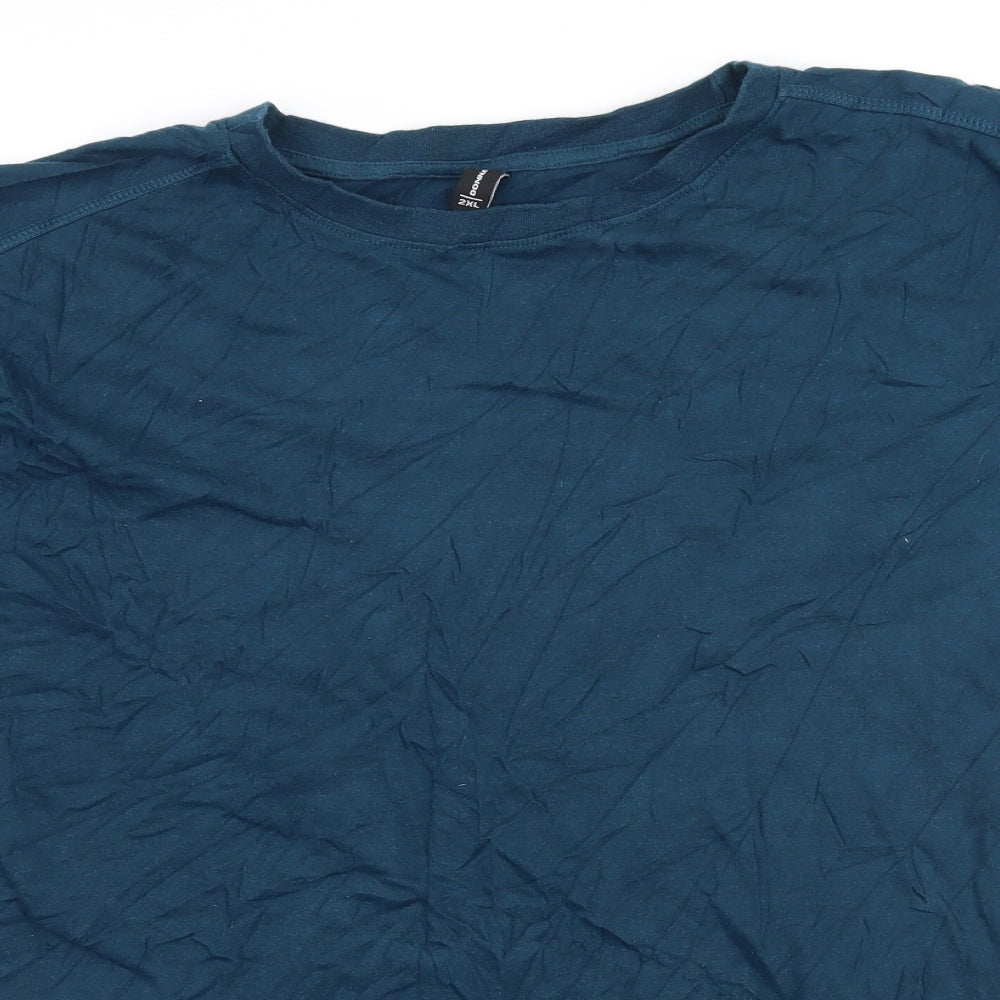 Donnay Mens Blue  Jersey  T-Shirt Size 2XL