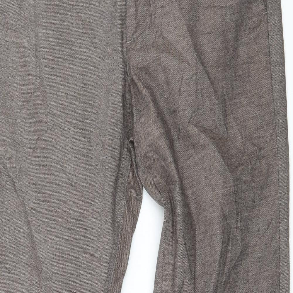 Ted Baker Mens Brown   Trousers  Size 30 in L34 in