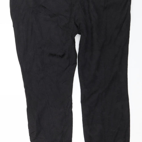 Wallis Womens Black   Trousers  Size 16 L30 in