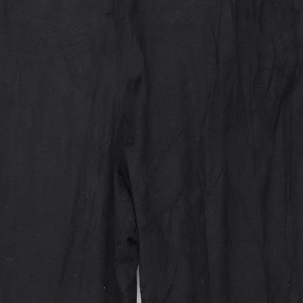 Wallis Womens Black   Trousers  Size 16 L30 in