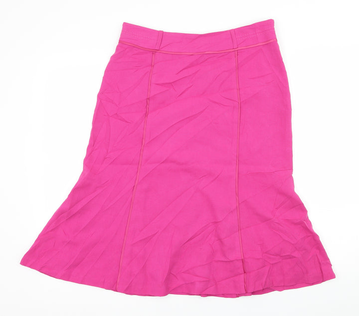Preworn Womens Pink   A-Line Skirt Size 32 in
