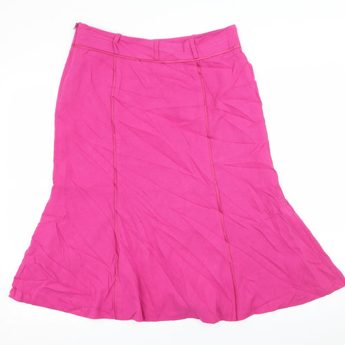 Preworn Womens Pink   A-Line Skirt Size 32 in
