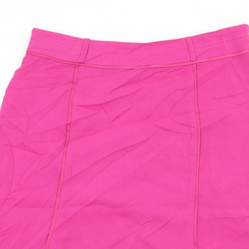Preworn Womens Pink   A-Line Skirt Size 32 in