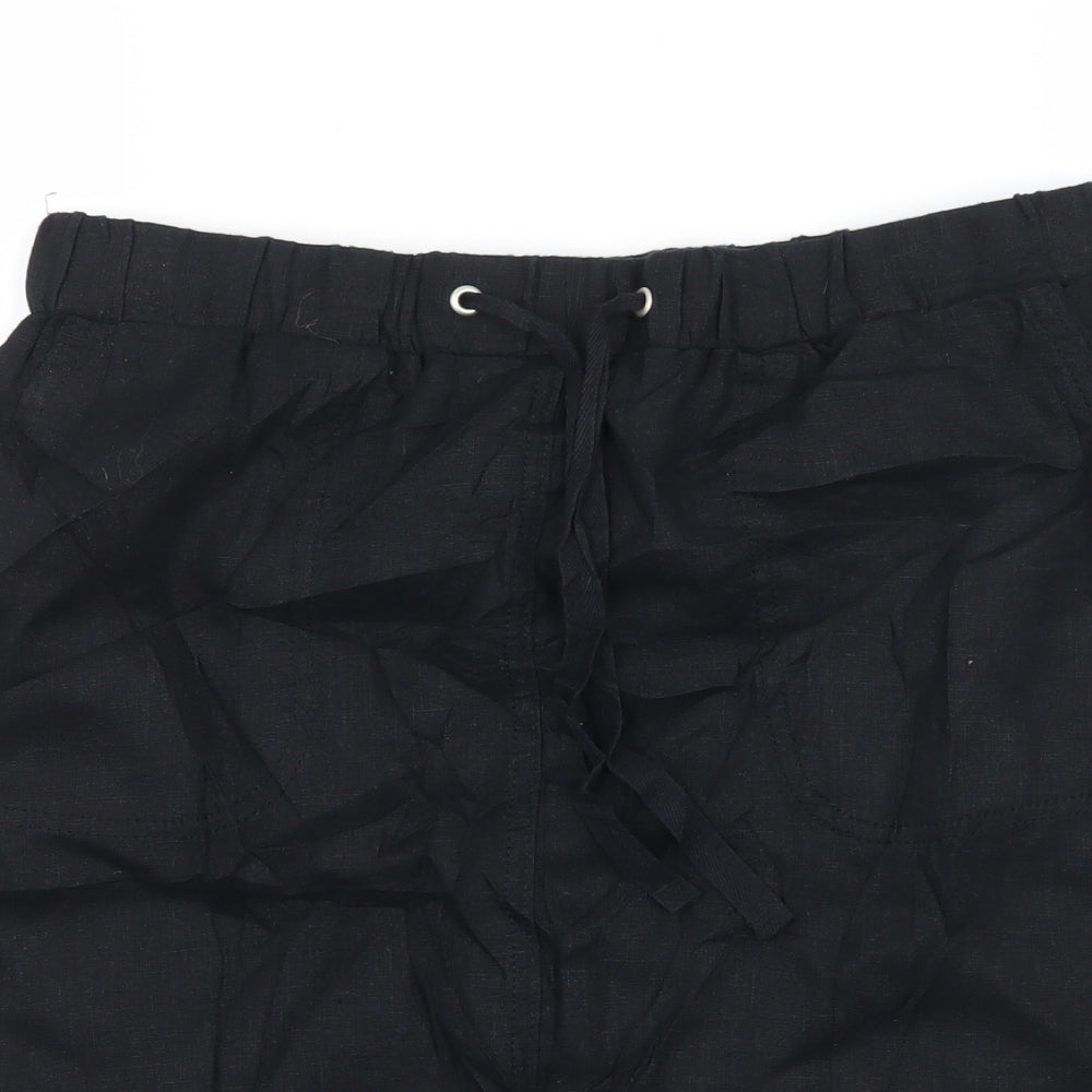 Marks and Spencer Womens Black   A-Line Skirt Size 10