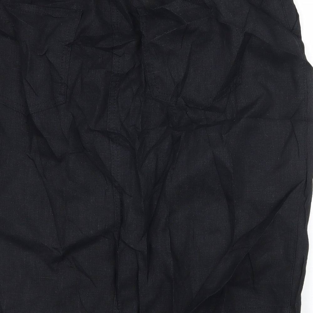 Marks and Spencer Womens Black   A-Line Skirt Size 10