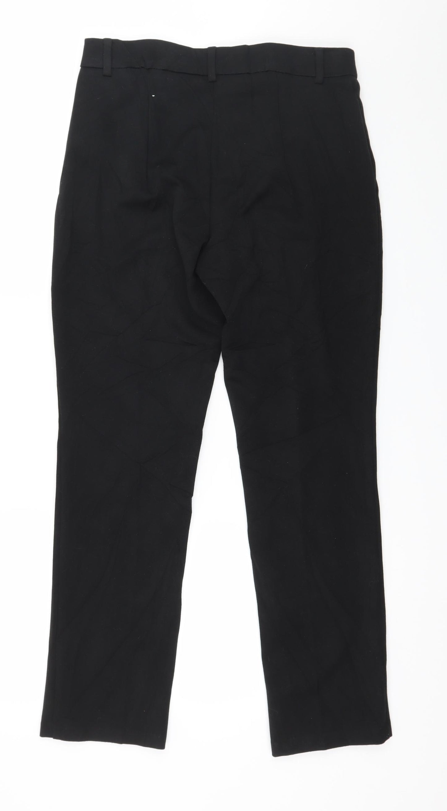 Marks and Spencer Womens Black   Trousers  Size 10 L28 in