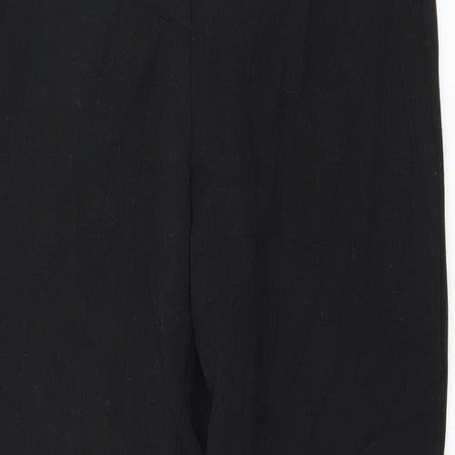 Marks and Spencer Womens Black   Trousers  Size 10 L28 in