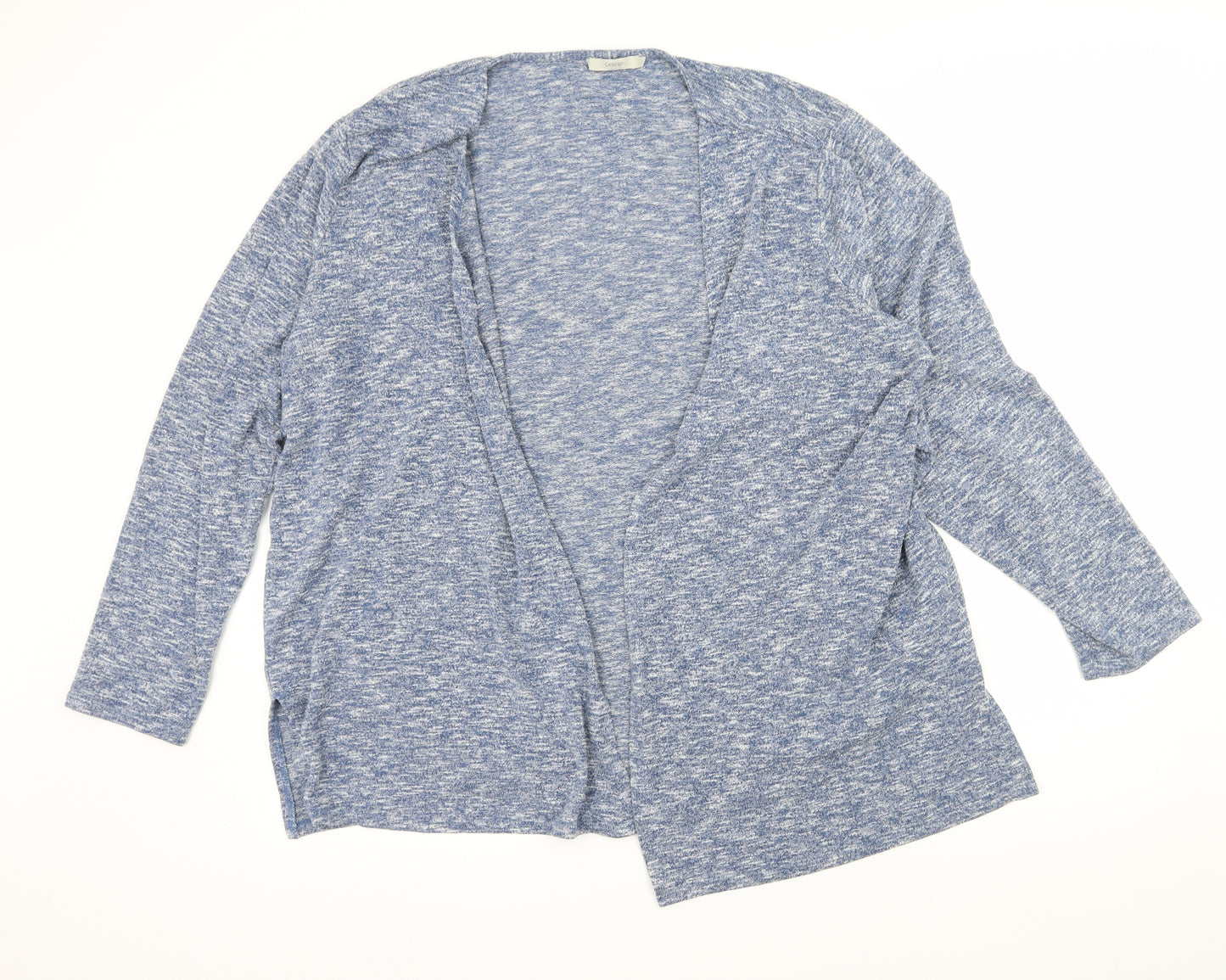George Womens Blue  Knit Cardigan Jumper Size 24