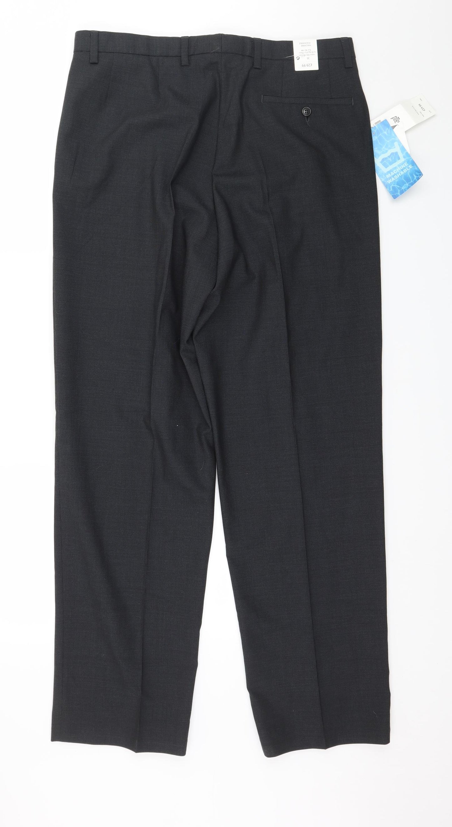 NEXT Mens Grey   Trousers  Size 34 in L31 in