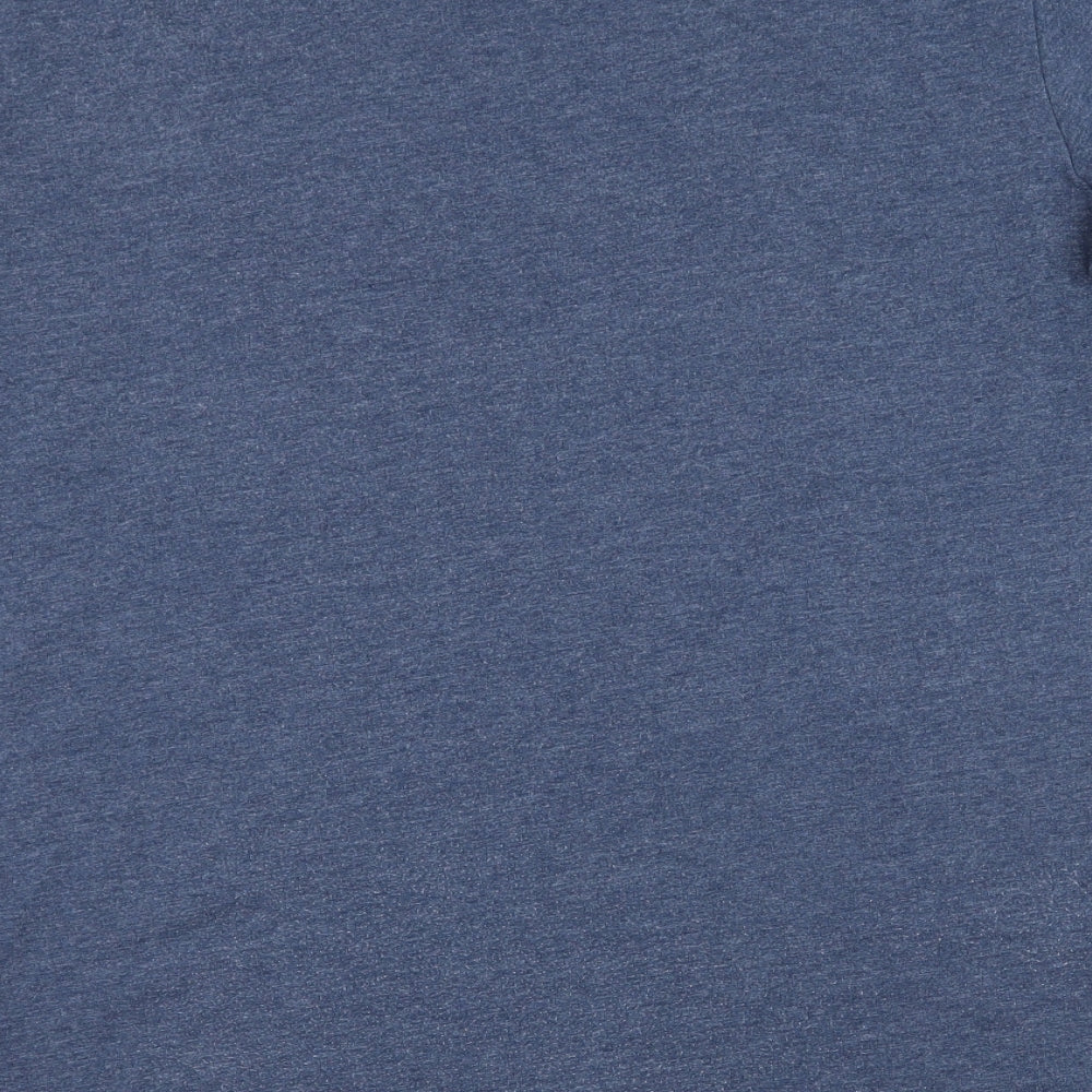 TU Mens Blue  Jersey  T-Shirt Size M  - Motorcycle