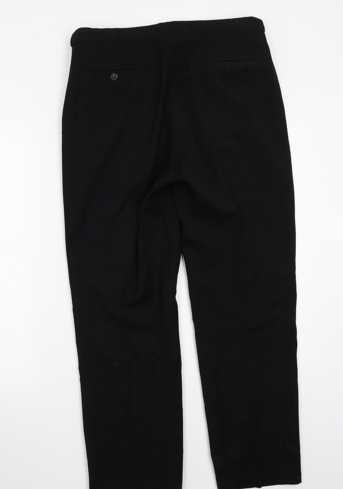 Preworn Mens Black   Trousers   L29 in