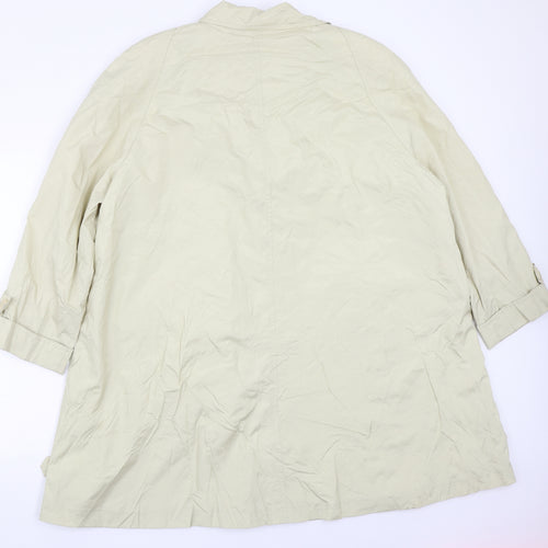 C&A Womens Beige   Jacket Coat Size 16