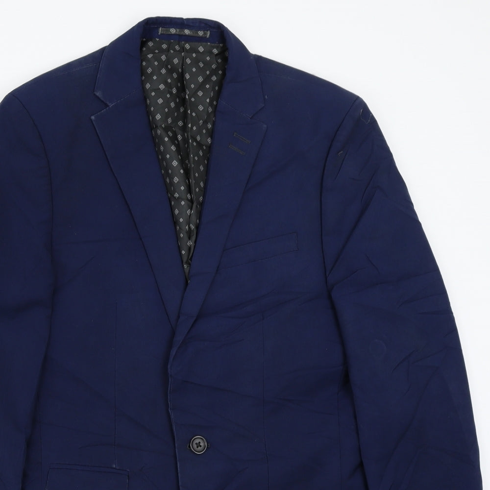 NEXT Mens Blue   Jacket Suit Jacket Size 34