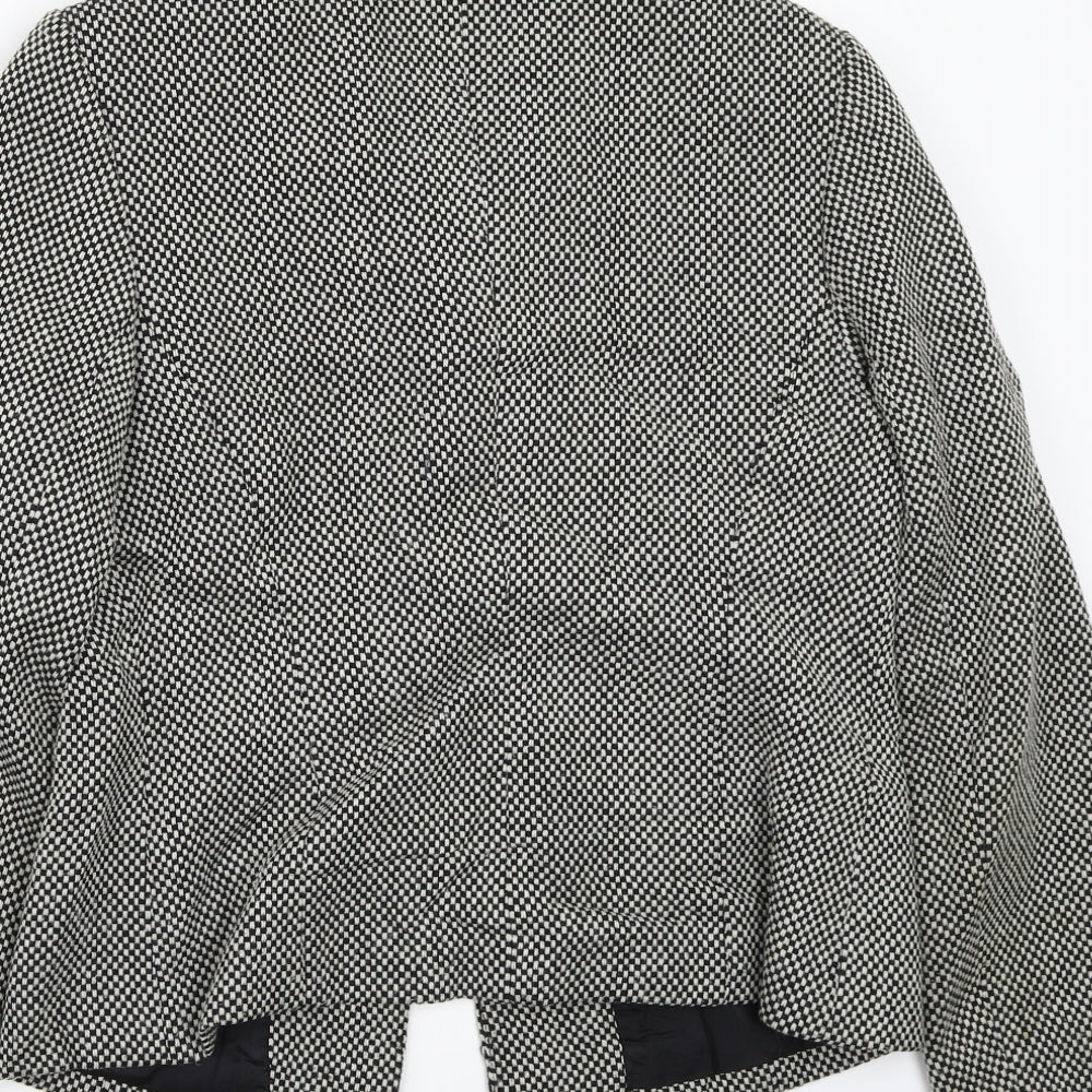 Character Club Womens White   Jacket Blazer Size 8