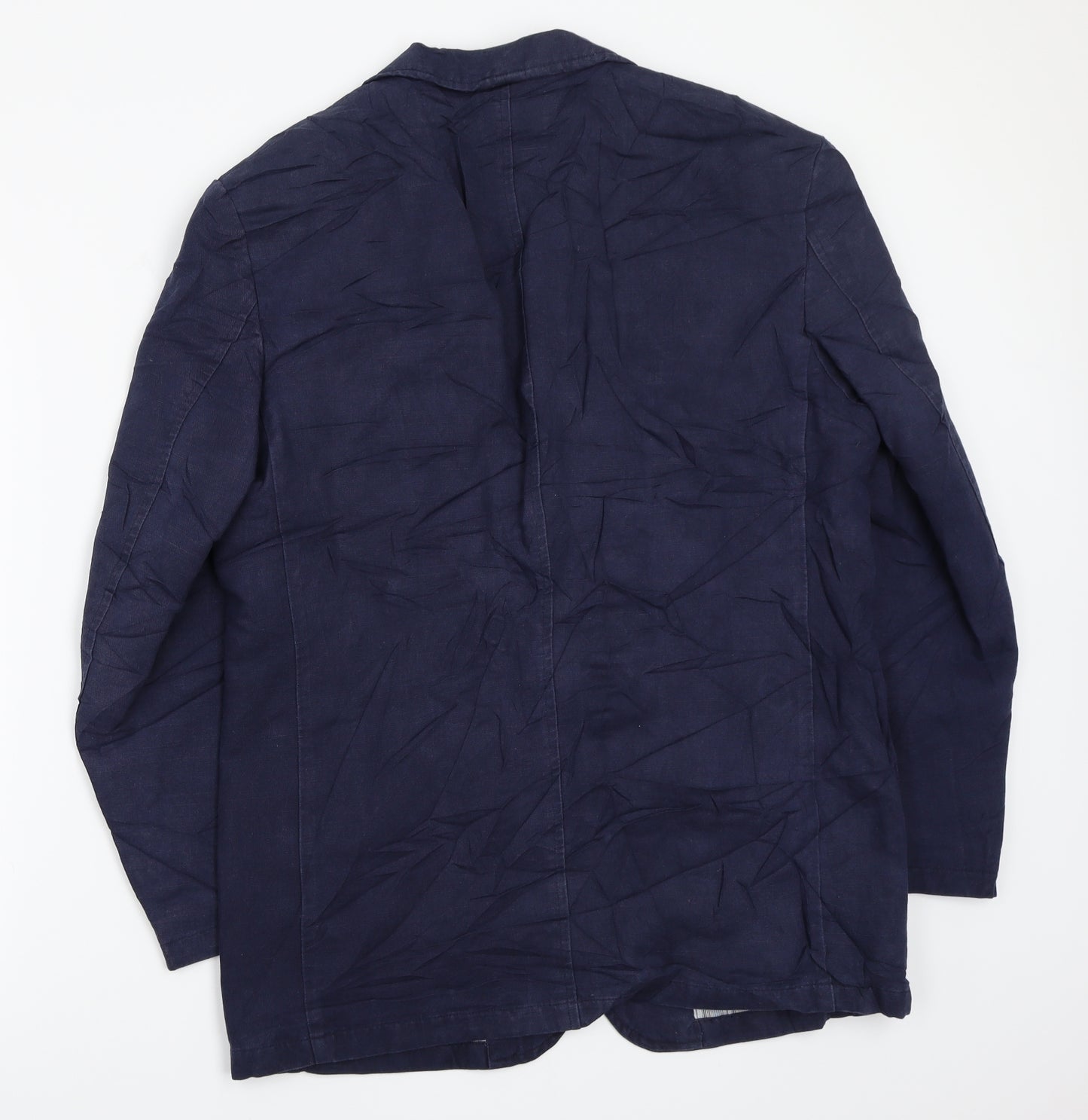 Ultimo Mens Blue   Jacket Suit Jacket Size 38