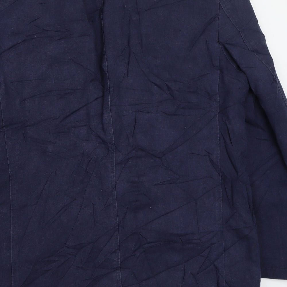 Ultimo Mens Blue   Jacket Suit Jacket Size 38