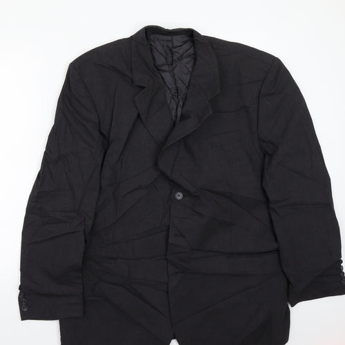 Principles Mens Grey   Jacket Suit Jacket Size 44