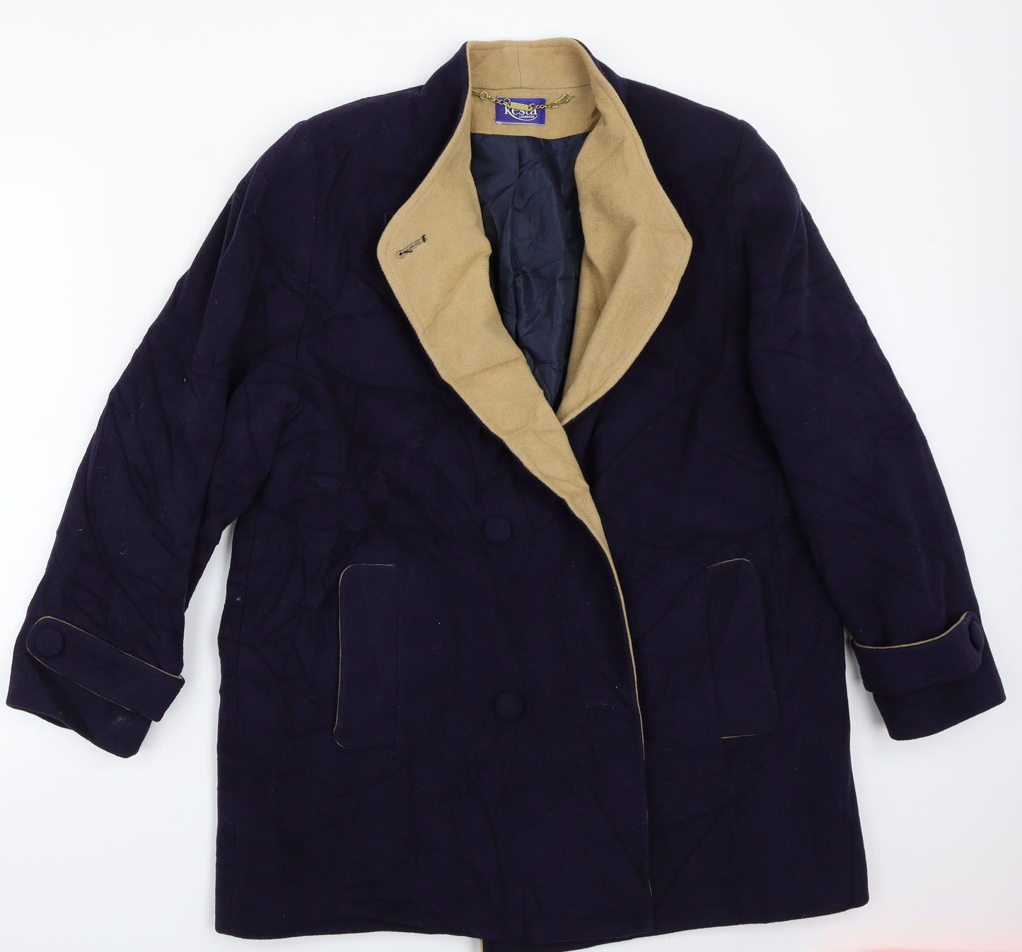 Kesta Womens Blue   Jacket Coat Size 16