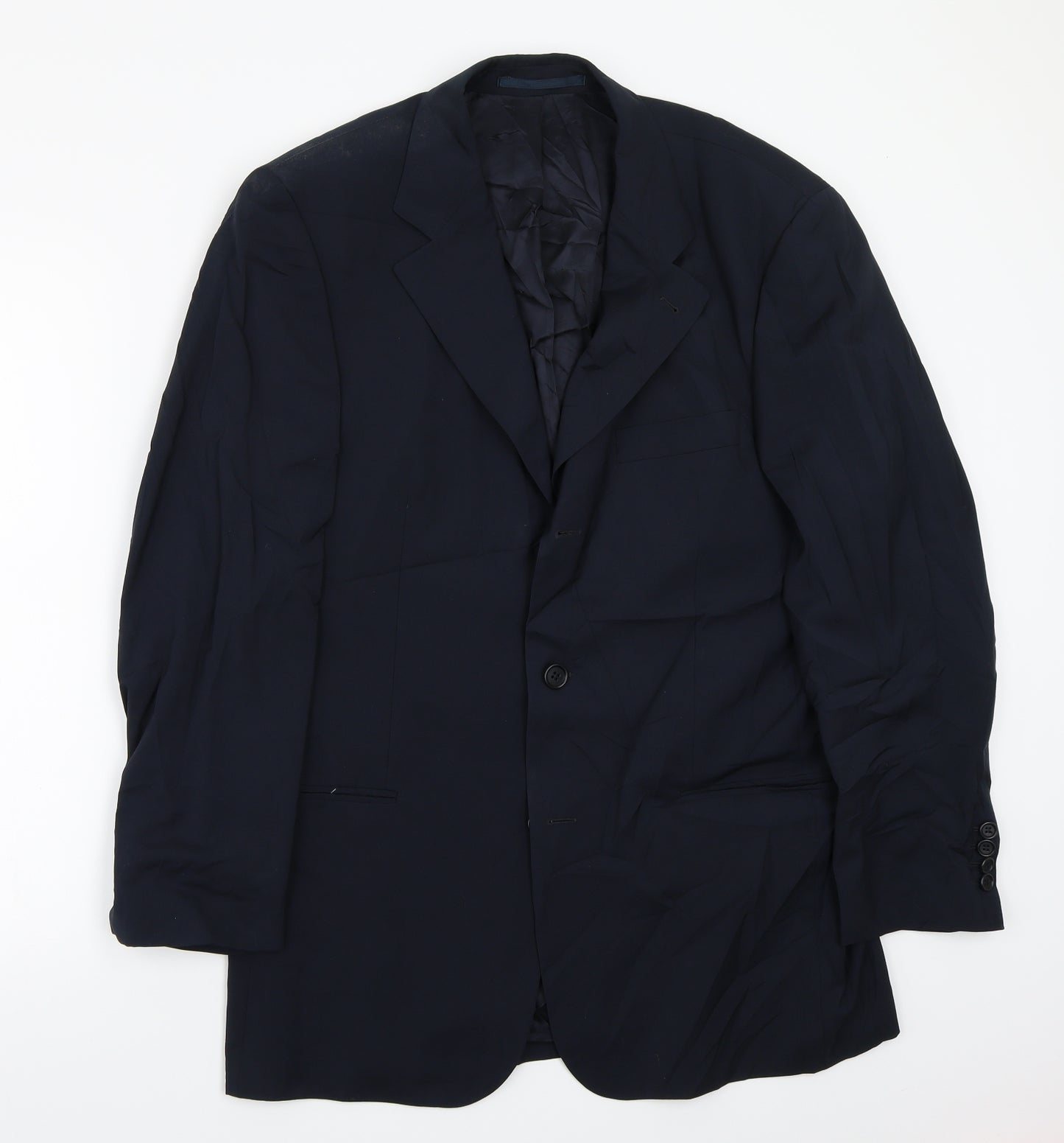 HUGO BOSS Mens Blue   Jacket Suit Jacket Size 48