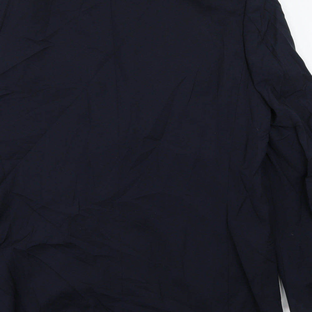 HUGO BOSS Mens Blue   Jacket Suit Jacket Size 48