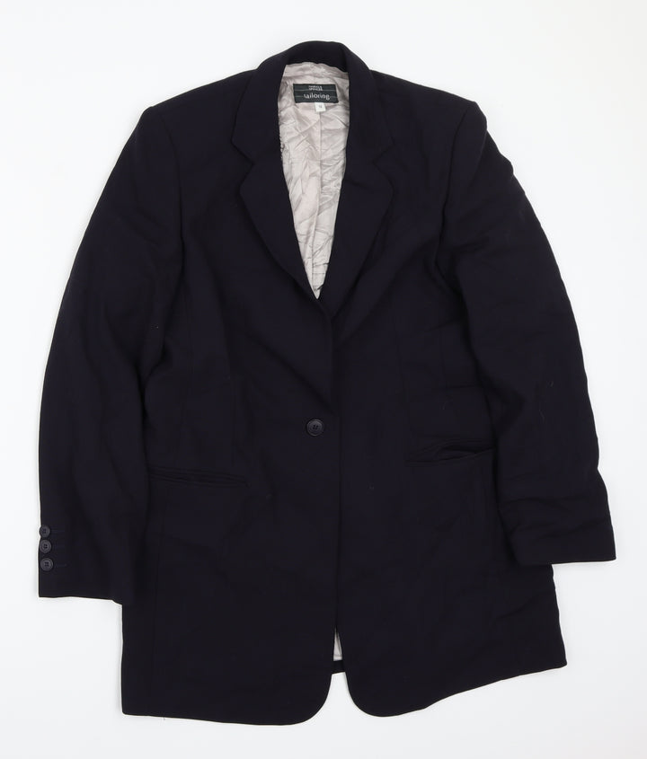 Marks and Spencer Womens Blue   Jacket Coat Size 12