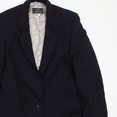 Marks and Spencer Womens Blue   Jacket Coat Size 12