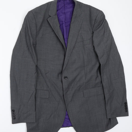 Marks and Spencer Mens Grey   Jacket Suit Jacket Size 42