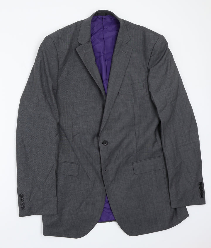 Marks and Spencer Mens Grey   Jacket Suit Jacket Size 42