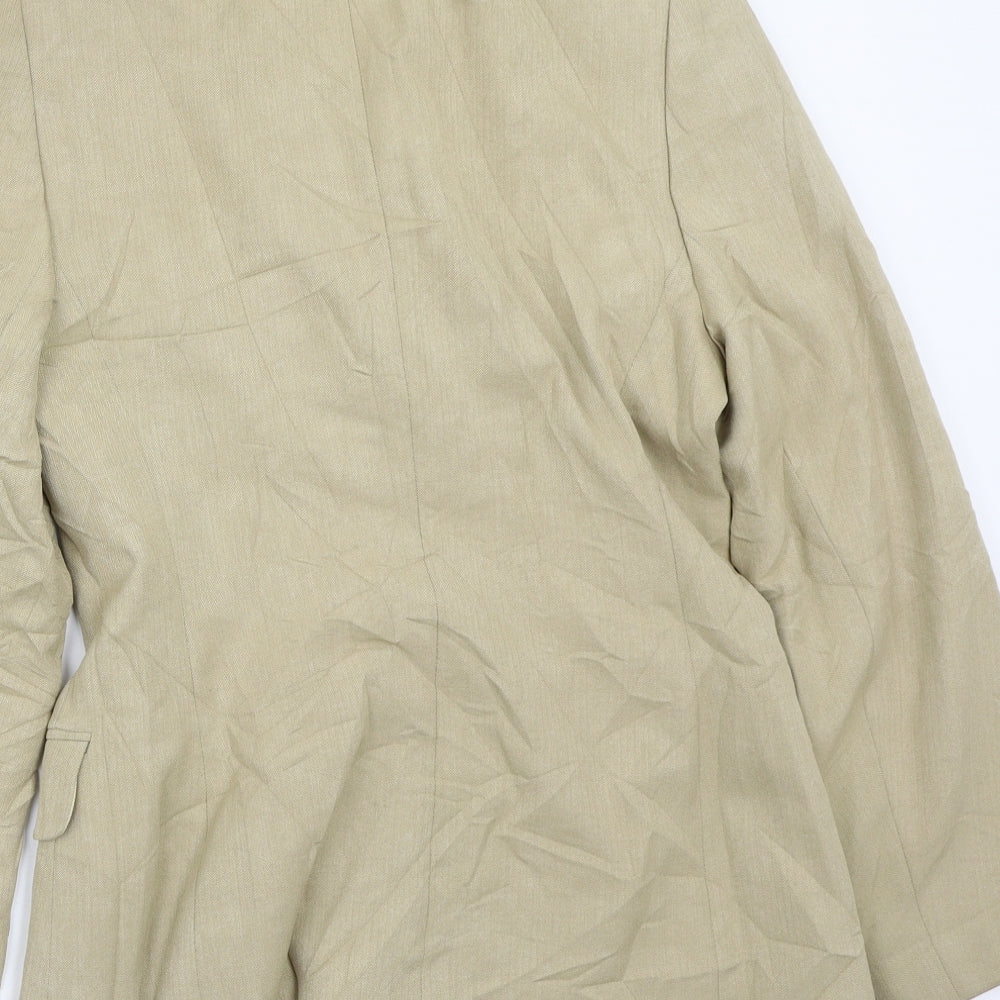 NEXT Womens Beige   Jacket Coat Size 8