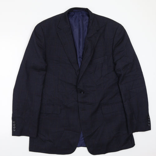 Marks and Spencer Mens Blue   Jacket Suit Jacket Size 44