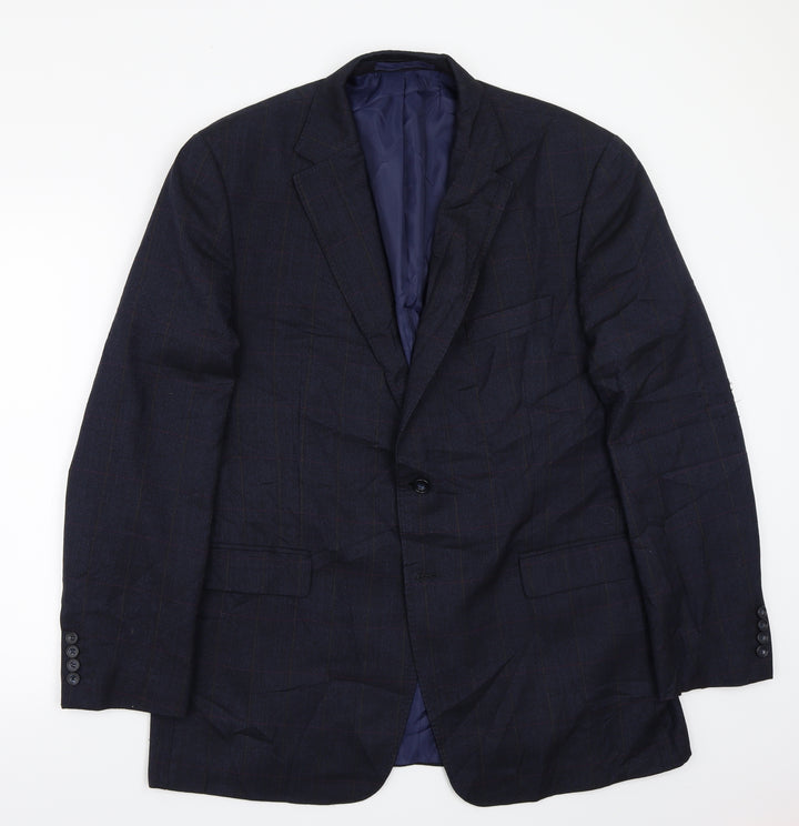 Marks and Spencer Mens Blue Jacket Suit Jacket Size 44