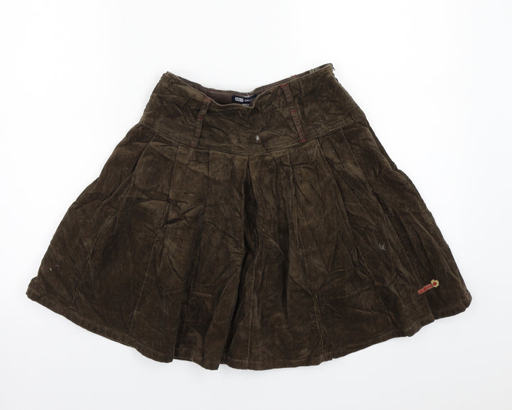 Kids graffiti Girls Brown   A-Line Skirt Size 12 Years
