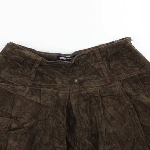 Kids graffiti Girls Brown   A-Line Skirt Size 12 Years