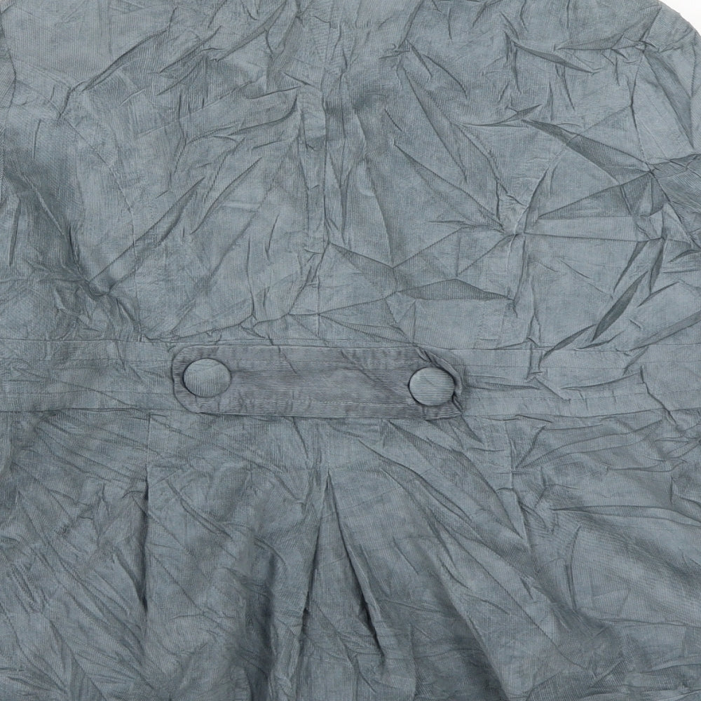Patra Womens Blue   Jacket Suit Jacket Size M