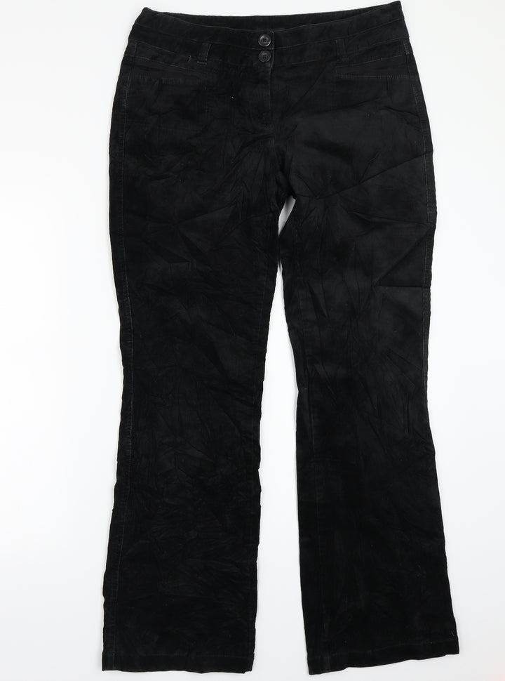NEXT Womens Black   Trousers  Size 14 L30.5 in