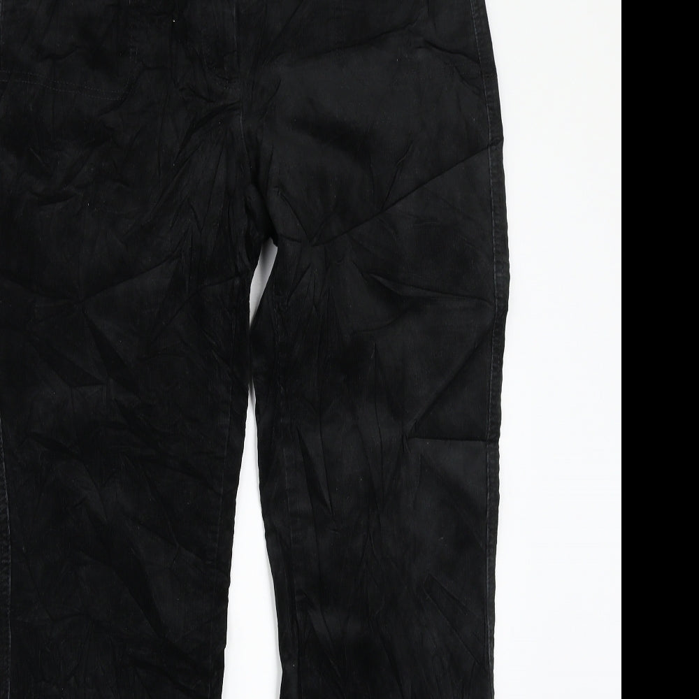 NEXT Womens Black   Trousers  Size 14 L30.5 in