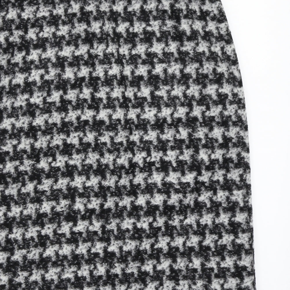 Preworn Womens Grey   A-Line Skirt Size 36