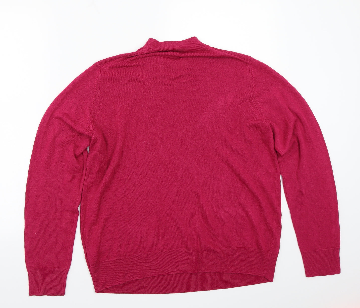 Marks and Spencer Womens Pink   Pullover Jumper Size 18