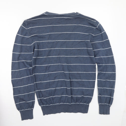 Easy Mens Blue   Pullover Jumper Size S