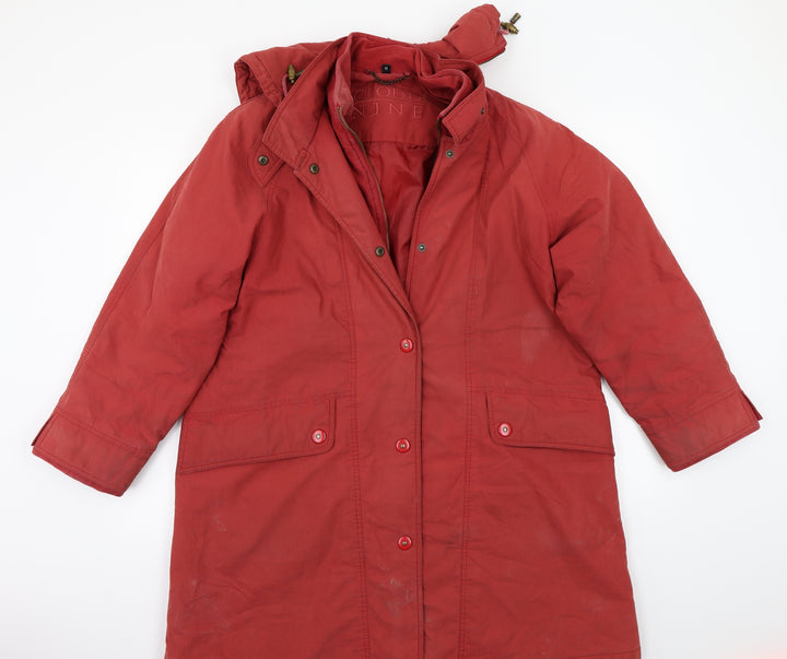 Cloud Nine Womens Red Jacket Coat Size M