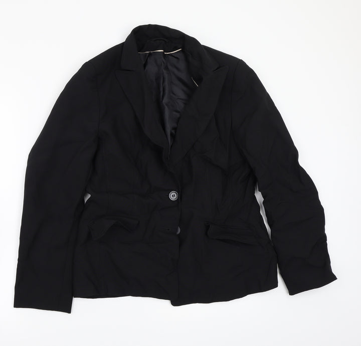 Dorothy Perkins Womens Black Jacket Blazer Size 14