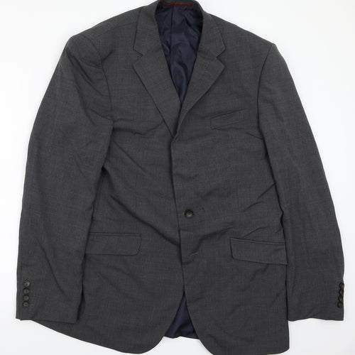 Marks and Spencer Mens Grey   Jacket Suit Jacket Size 42