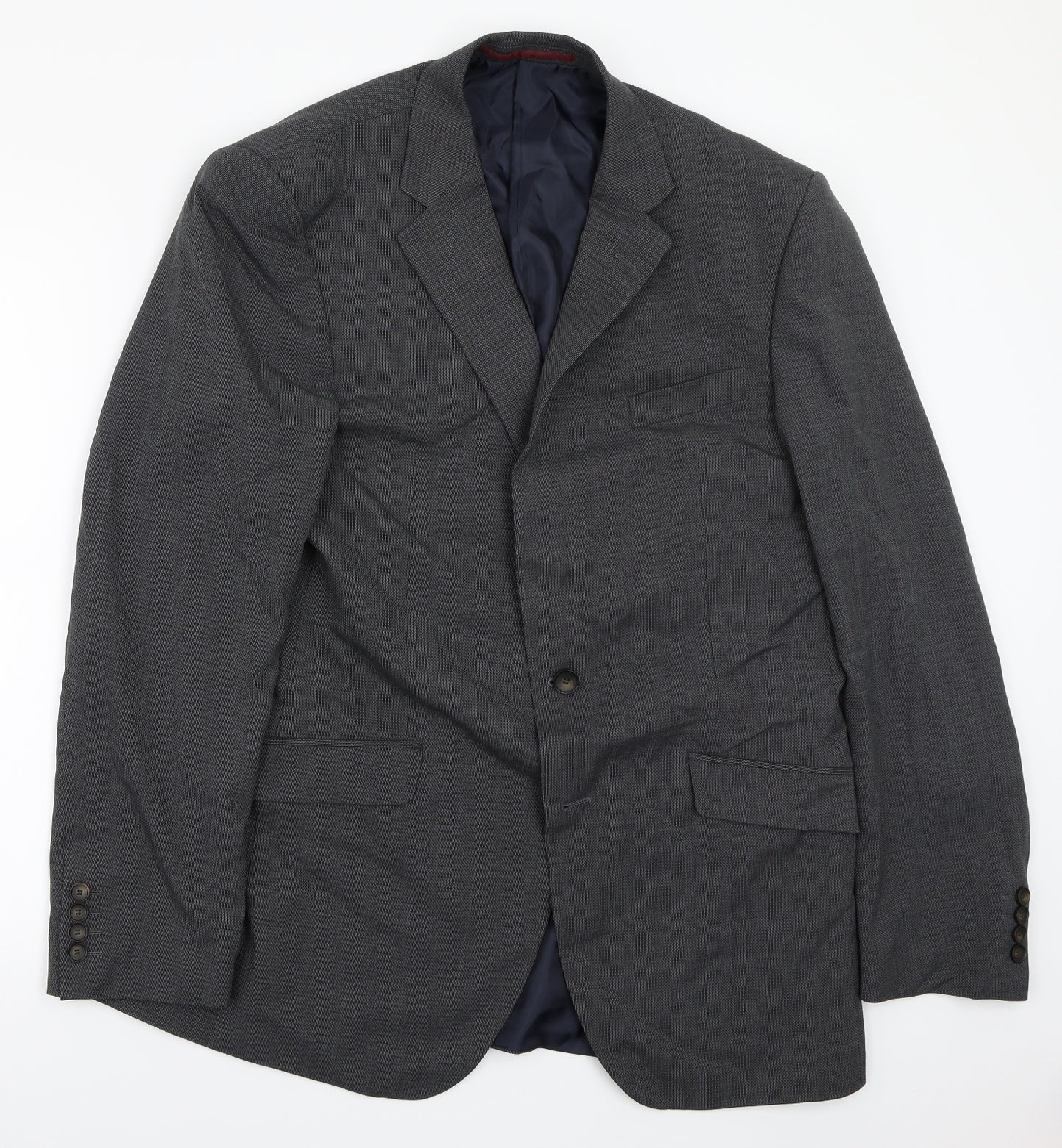 Marks and Spencer Mens Grey   Jacket Suit Jacket Size 42