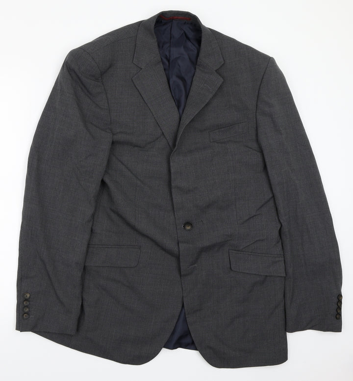 Marks and Spencer Mens Grey Jacket Suit Jacket Size 42